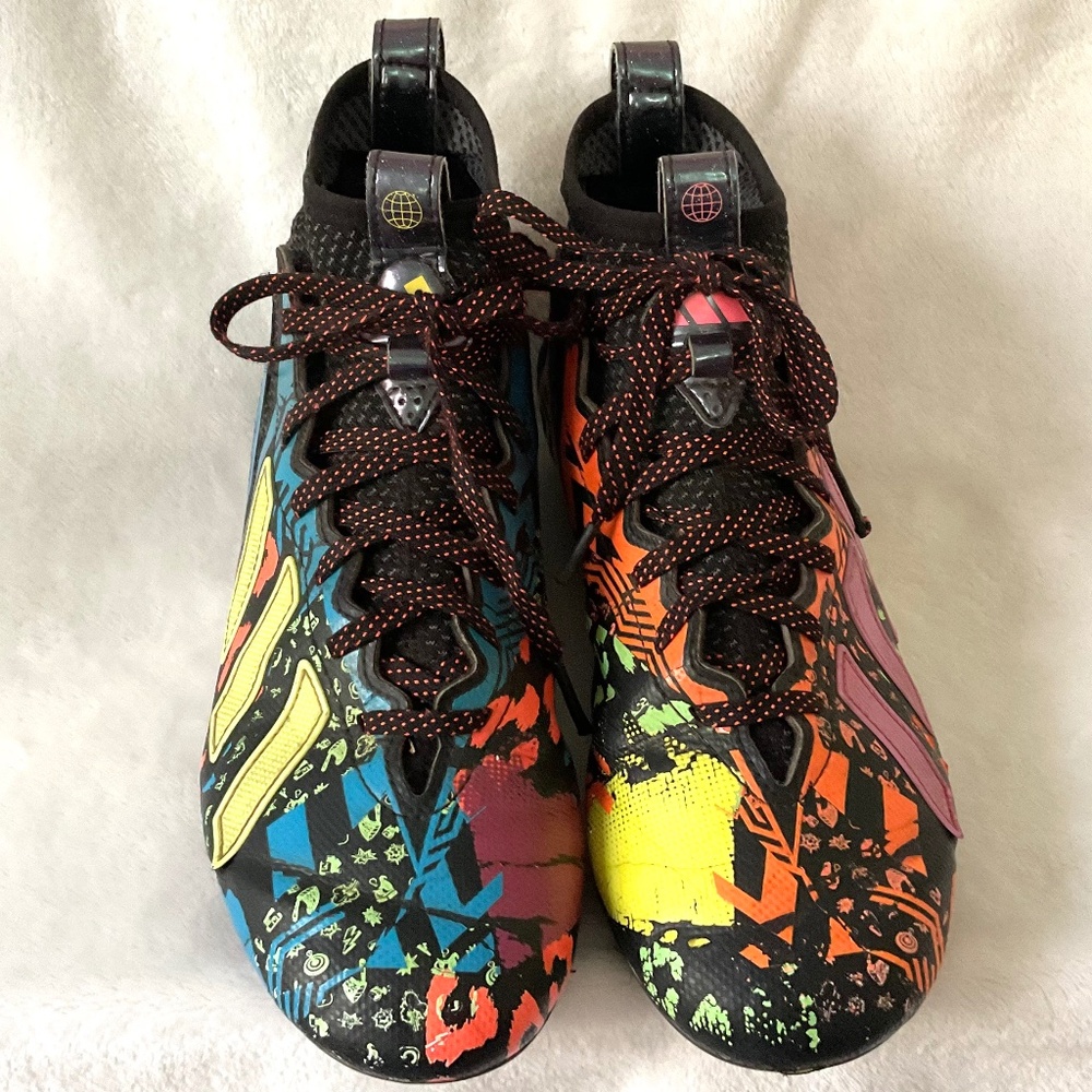 Adidas Men’s Freak 23 7v7 Mismatch Football Cleats Black / Multi Size 7 - Picture 4 of 15